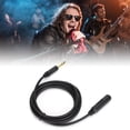 thumbnail image 4 of Pure Copper Shielding Conductor 6.35mm Audio Extension Cable for Sound Card Electric Guitar, 4 of 7