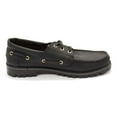 thumbnail image 2 of Tekin Men's Side Classic 3-eye Boat Shoes, Black,9 M US, 2 of 3