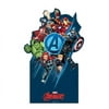 Advanced Graphics 3612 71 x 45 in. Avengers Classic Group Standee Cardboard Cutout, Marvel