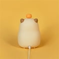 thumbnail image 4 of Yammee Multifunction Cute Capybara Desk Night Light with Alarm Clock 1500mAh USB Rechargeable Snooze Function Sleep Trainer, 4 of 10
