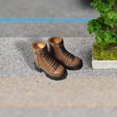 thumbnail image 1 of 1/6 figuras de acción botas de tacón grueso para niños sólidos adultos regalos para 30 cm de moda de muñecas accesorios de disfraces de bricolaje Bjd caqui, 1 of 8