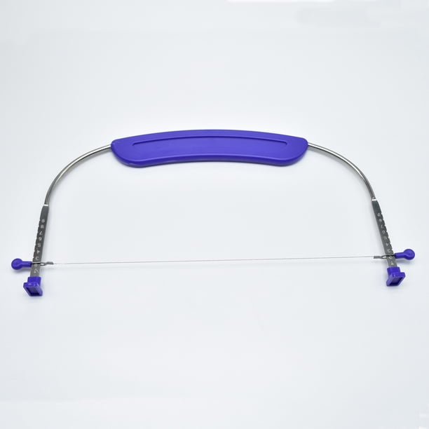 Nivelador de pastel chico, 31 cm Grupo Alambre cortador para pasteles Cortador de Pan