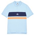 thumbnail image 1 of Umbro - Polo de Rayas para Hombre (Azul Ángel, Crudo, Naranja Brillante), 1 of 4