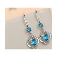 thumbnail image 6 of Daolelai Rhinestone Earrings, 6 of 8