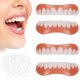 thumbnail image 1 of 2 Pairs False Teeth Veneers, Veneers Teeth Cosmetic Tooth Cover Fake Teeth Temporary Dentures Artificial Teeth Dentures, 1 of 5