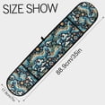 thumbnail image 3 of Dailycode Double Sided Oven Mitt with Loop Heat Resistant Kitchen Long Potholders 7" x 35" Beach Ocean Sun Cloud, 3 of 6