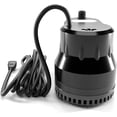 thumbnail image 3 of FibroPool Pool Cover Pump (600 GPH) - Submersible Electric Utility Water Pumps - 16 foot Heavy Drain Hose - For All Swimming Pools, Spas and Hot Tubs Black, 3 of 7