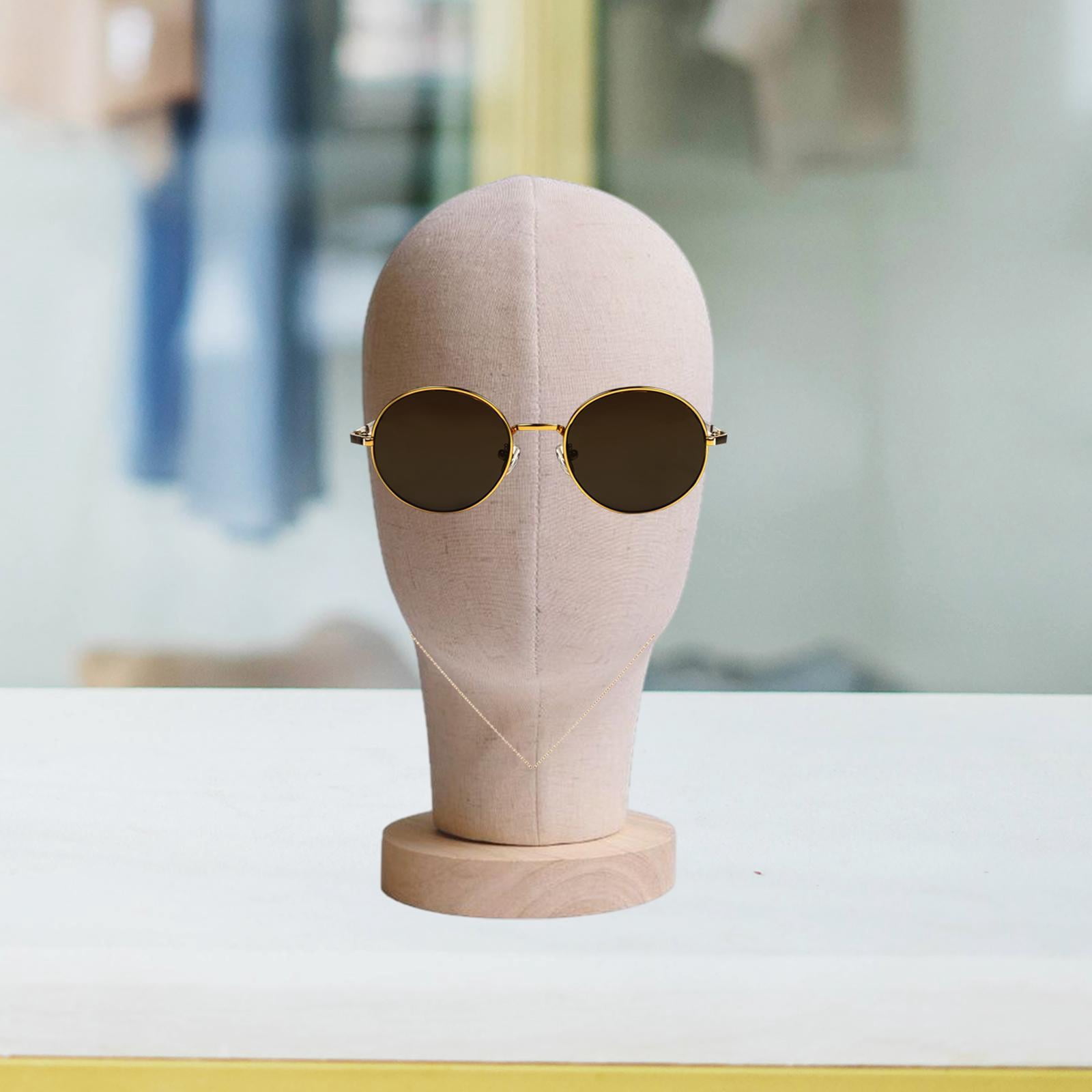 Serenable Mannequin Head Sturdy Hat Storage Hat Display Stand for Retail Markets Salon