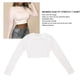 thumbnail image 3 of Camiseta de manga larga ajustada ANGGREK de algodón transpirable color puro elegante básica elástica para dama M Busto 70 ~ 80 cm L Busto 74 ~ 84 cm, 3 of 8