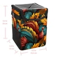 thumbnail image 5 of Turkey Foldable Car Trash Bin with Lid, Leak-Proof, Hanging Storage Bag - Trash Can for Car, Car Garbage Can, 5 of 6