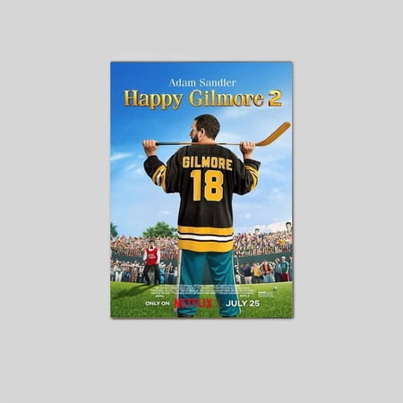 2025 Happy Gilmore 2 Movie Poster Shooter McGavin Adam Sandler Poster Size 24''x36'' Googate