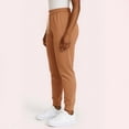 thumbnail image 4 of Women's High Waisted Sweatpants Athletic Pants Baggy Joggers Lounge Workout Jogging with Pockets Light Brown XL, 4 of 6