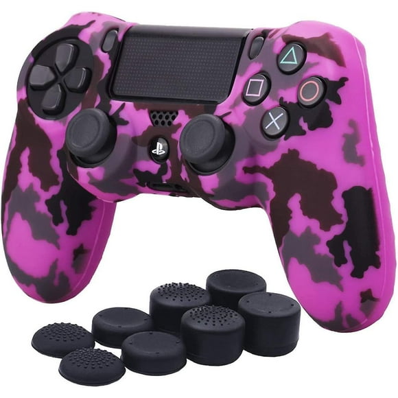 Water Transfer Printing Camouflage Silicone Case For Ps4/slim/pro Dualshock 4 Controller
