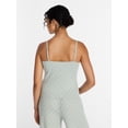 thumbnail image 4 of Joyspun Women’s Lace Trim Ribbed Modal Cami, Sizes XS-3X, 4 of 5