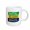 White, variant on 3drose, Natal, Rio Grande Do Norte, National Colors Patriot Brazil Home Town, 11oz Two-tone Yellow Mug