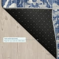 thumbnail image 5 of Addison Rugs Chantille Indoor/Outdoor Traditional Damask Navy Machine Washable Rectangle Rug, 8' x 10', 5 of 8
