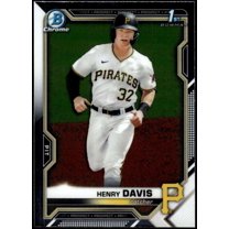 MLB 2021 Bowman Chrome Baseball Henry Davis Rookie Trading Card BDC-48 (1st Bowman) (Topps)
