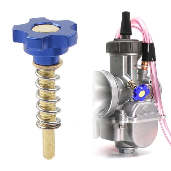 NS Motorcycle Aluminum Carburetor Idle Speed Adjusting Screw kit For Universal PWK carburetor, Blue