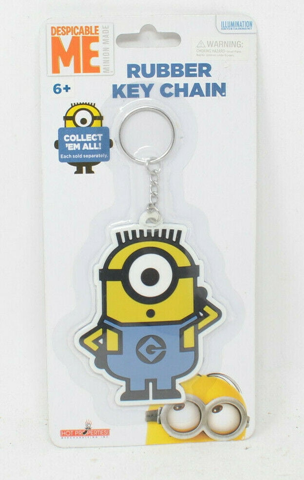 MINIONS Banana time chillin Soft Keychain Key chain collectible DESPICABLE ME 