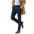 thumbnail image 2 of Men's Stretch Dress Pants - 4-Way Elastic Straight Fit for Fall/Spring (280GSM), 2 of 7