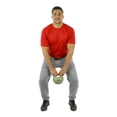 thumbnail image 3 of Balón medicinal CanDo One Handle, 1 kg, para entrenamiento abdominal, 3 of 3