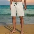thumbnail image 2 of fatyb Men's Sleep Shorts Comfortable Pajama Bottoms with Pockets Mens Loungewear Drawstring Pjs Shorts, 2 of 6