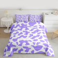 thumbnail image 2 of Homewish Farmhouse Cow Print Bedding Comforter Set 2pcs for Teens,Rustic Animal Cattle Twin Comforter Sets Microfiber,Abstract Geometric Breathable Bedding Set,Breathable Home Decor,Reversible, 2 of 8