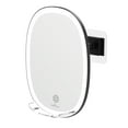 thumbnail image 5 of Impressions Vanity Fogless LED Shaving Mirror, Scaped Tri Tone Travel Mirror for Men, Grooming (Black), 5 of 7