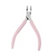 thumbnail image 5 of Tijeras para Cortar Cutículas, Mango de Silicona Antideslizante, Herramienta de Manicura, Herramienta para Arte de Uñas, Removedor de Piel Seca, Pinza Rosa Sunnimix Cortacutículas, 5 of 8
