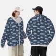 thumbnail image 4 of KLL sous-Marin avec Imprimé Périscope Hommes Femmes UPF 50+ Protection Solaire Veste à Capuche Manches Longues Pêche Randonnée Performance Chemise-Grand, 4 of 7