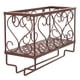 thumbnail image 4 of Estante de pared para vino, soporte para botellas y copas, ideal para bar, cocina, cafetería y tienda., 4 of 7