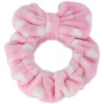thumbnail image 3 of Paquete de 2 gomas elásticas para el pelo con nudo para lavado de cara, maquillaje, ducha, terma, masaje y deportes (2 x rosa), 3 of 5
