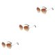 thumbnail image 3 of Gafas de sol sin montura Qarigey Protector para mujer multicolor tipo de lente de bloqueo, 3 of 6