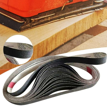 

15pcs 1 X 30inch Sanding Belts EEEkits 600/800/1000 Grit Aluminum Oxide Sanding Belt Metal Polishing Sandpaper For Portable Belt Sander