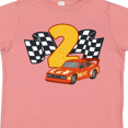 thumbnail image 4 of Inktastic Number Two Race Car Boys or Girls Toddler T-Shirt, 4 of 5