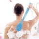 thumbnail image 3 of Cepillo de baño de mango largo: cepillo de masaje corporal suave y cómodo, puede limpiar la espalda en todas las direcciones (azul), 3 of 4