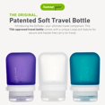 thumbnail image 2 of Botellas de viaje humangear GoToob+, silicona recargable, 53 ml, paquete de 3, 2 of 6