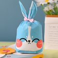 thumbnail image 6 of 50PCS Home Decoration Bunny Ear Storage Pocket Snack Decoration Rabbit Cookie Bags Easter Candy Bags Biscuit Package Easter Rabbit G, 6 of 8