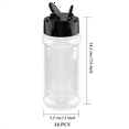 thumbnail image 3 of 28X 8Oz Spice Jar with Shaker Lids,Empty Spice Jars Bottles Seasoning Containers for Storing Spice,Seasoning Powders, 3 of 5