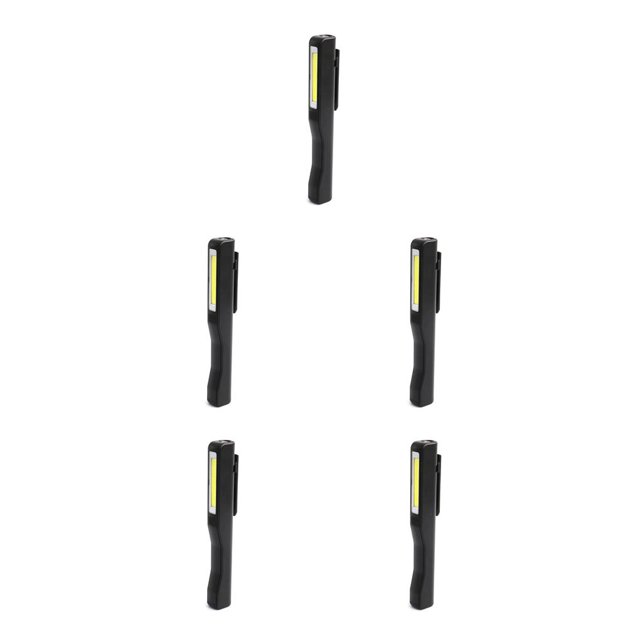 Advancent Pluma de trabajo Luz COB LED Reparación de linterna de bolsillo Funciona con Emergencia al aire libre Lámpara de clip manos Type6 NO6