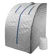 Durasage Personal Steam Sauna for Weight Loss, Detox, Relaxation, Blue Trim