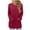 Pink C, variant on Horkkom Pullover Sweaters for Women Solid Color Long Sleeve Crewneck Sweaters Casual Loose Cozy Sweaters with Pockets L