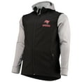 thumbnail image 2 of Men's Dunbrooke Black/Gray Tampa Bay Buccaneers Big & Tall Alpha Full-Zip Hoodie Jacket, 2 of 4