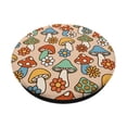 thumbnail image 2 of PopSockets Adhesivo PopGrip Groovy Retro en forma de hongo, 2 of 6