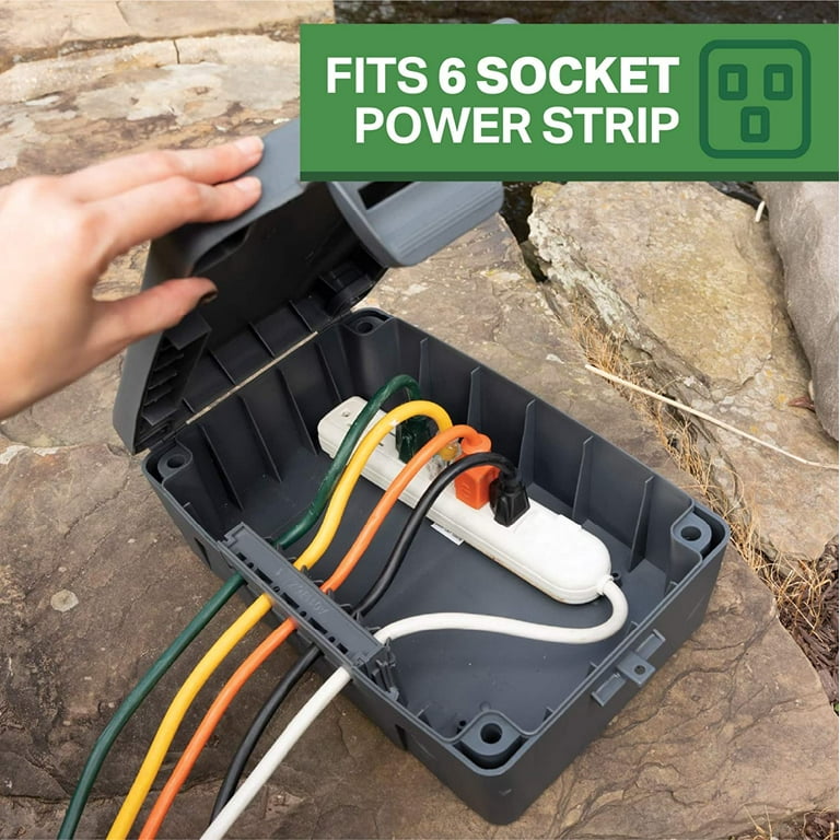 Waterproof Extension Cord Connector 