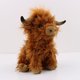 thumbnail image 3 of Peluche Vaca de las Tierras Altas MACHAO Juguete de Granja Suave y Realista, 3 of 4