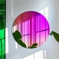 thumbnail image 4 of LUVODI Iridescent Wall Decor Mirror Full Length Rainbow Wall Hanging Accent Mirror for Living Room Dazzling Glass Mirror, 4 of 9