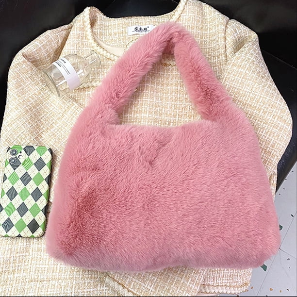 Bolso Otoño Invierno señoras de gran capacidad de felpa para damas compras