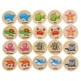 thumbnail image 1 of Juego de memoria de madera para niños, tarjetas de memoria, juego de memoria educativo, 1 of 5