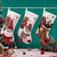 thumbnail image 2 of Adornos navideños con escenas de calcetines y bolsas de dulces, colgante de árbol de Navidad, alce, muñeco de nieve, regalo para niños, suministros de decoración, novedad de 2024, 2 of 5